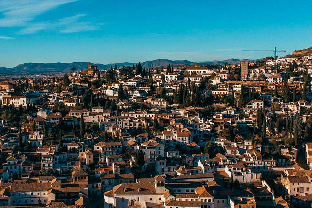 Imagen panorámica de Granada