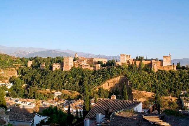Imagen del mirador de Granada